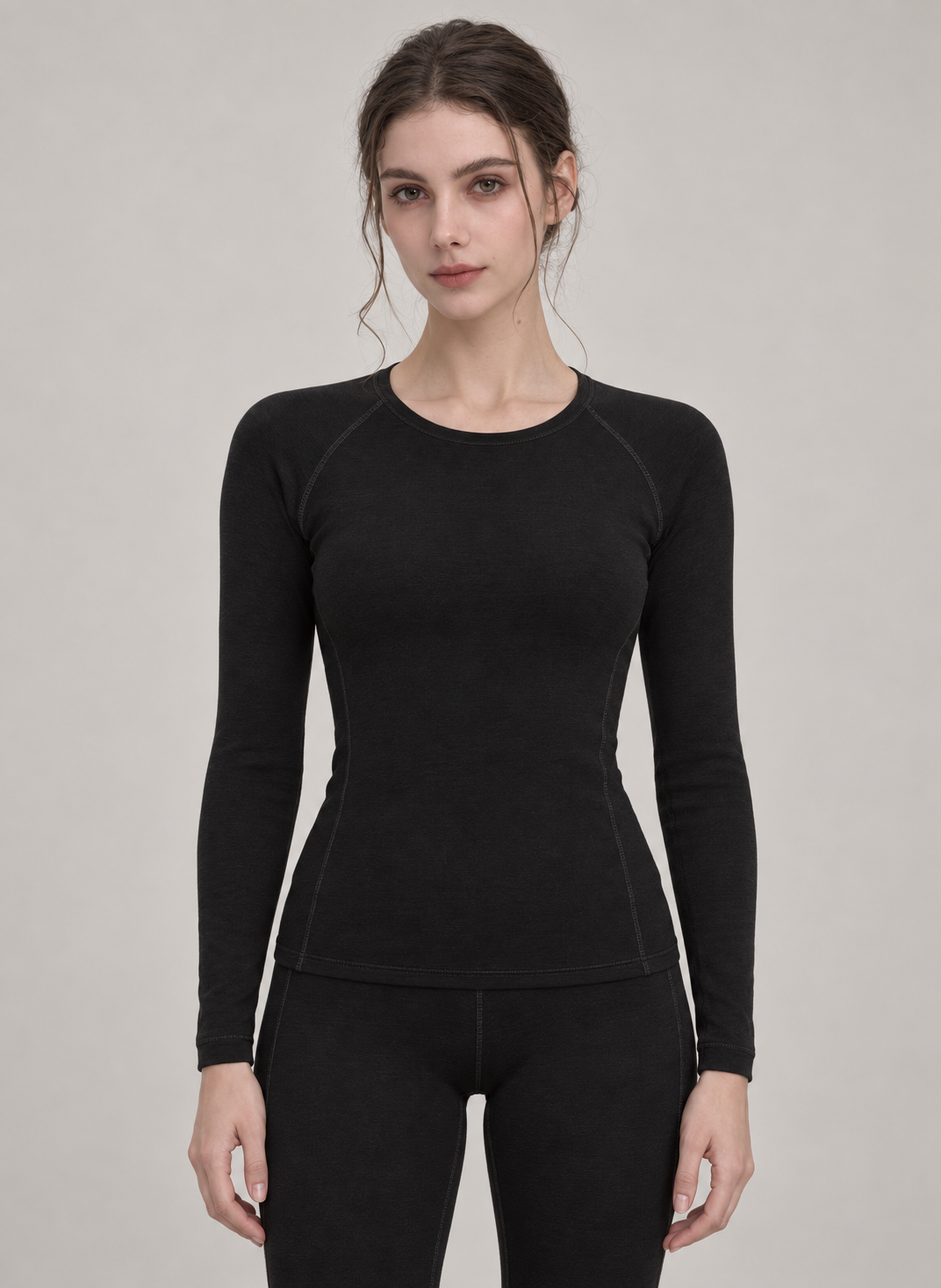 Women's thermal underwear-Black