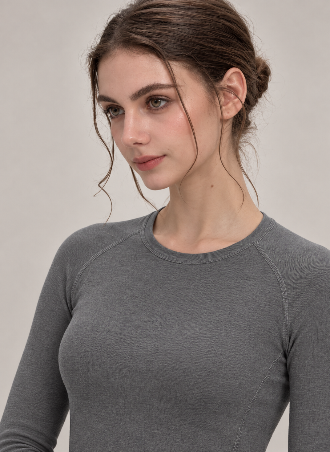Women's thermal underwear-gray